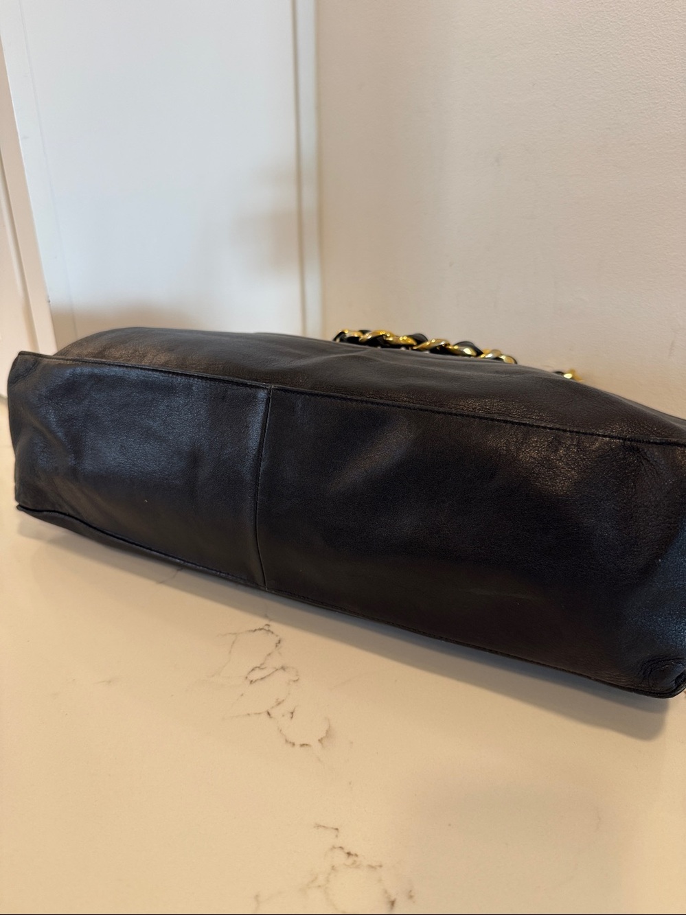 Chanel Black Leather Tote - Picture 6 of 9